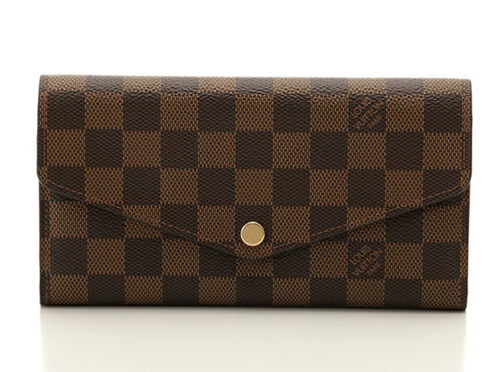 LOUIS VUITTON Portefeuille Sarah Long Wallet Damier